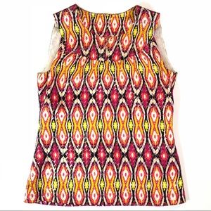 Tory Burch • Sleeveless Multicolor Silk Top 271